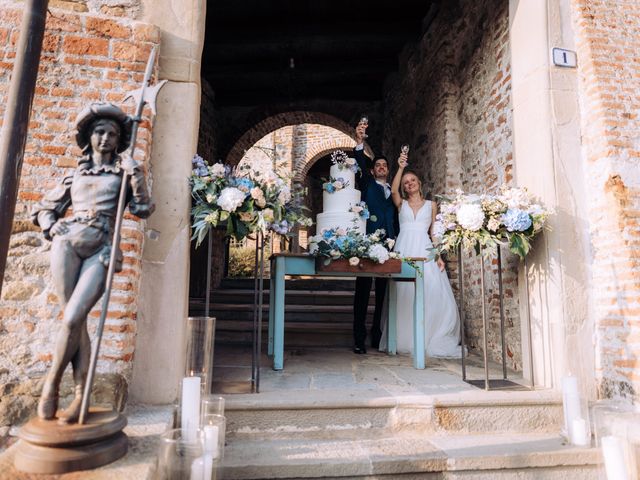 Il matrimonio di Simone e Raffaella a Carugo, Como 108