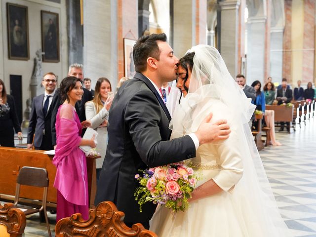 Il matrimonio di Simone e Lisa a Dorno, Pavia 17