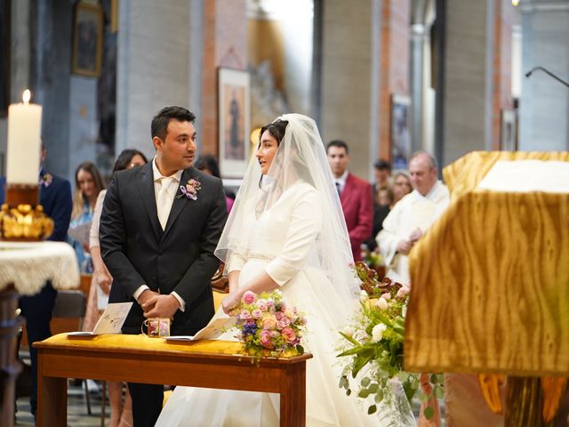 Il matrimonio di Simone e Lisa a Dorno, Pavia 19