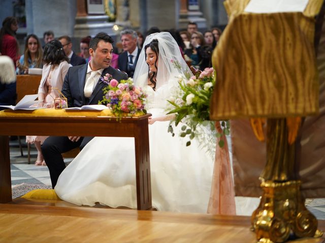 Il matrimonio di Simone e Lisa a Dorno, Pavia 25