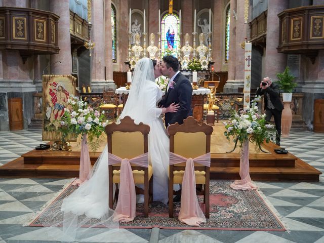 Il matrimonio di Simone e Lisa a Dorno, Pavia 27