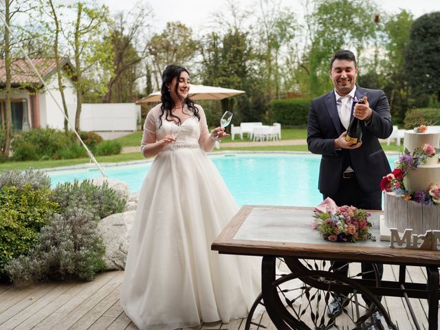 Il matrimonio di Simone e Lisa a Dorno, Pavia 61
