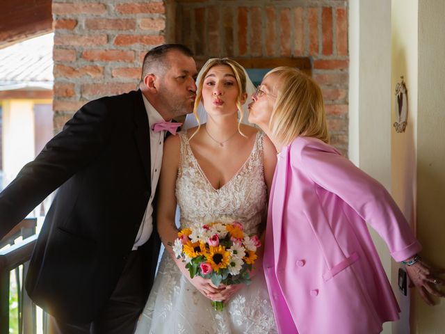 Il matrimonio di Valentina e Michel a Castrezzato, Brescia 14
