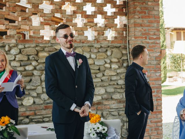 Il matrimonio di Valentina e Michel a Castrezzato, Brescia 33