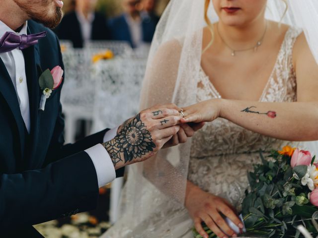 Il matrimonio di Valentina e Michel a Castrezzato, Brescia 35