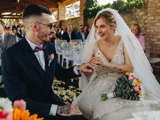 Il matrimonio di Valentina e Michel a Castrezzato, Brescia 38