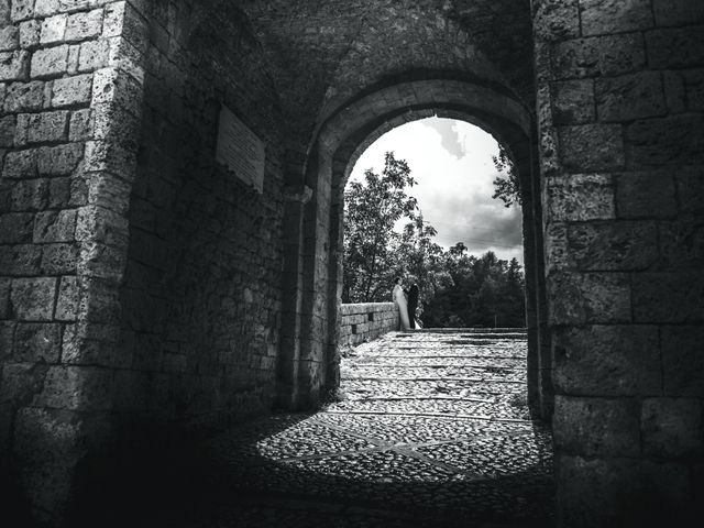 Il matrimonio di Paolo e Beatrice a Subiaco, Roma 1