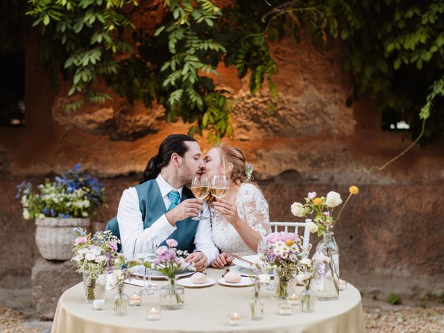 Il matrimonio di Cesare e Elizabeth a Monte Compatri, Roma 86