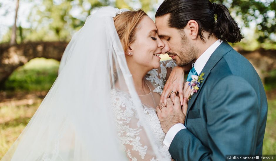 Il matrimonio di Cesare e Elizabeth a Monte Compatri, Roma