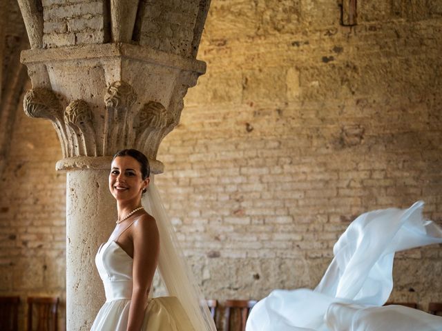 Il matrimonio di Davide Maria e Benedetta  a Chiusdino, Siena 14