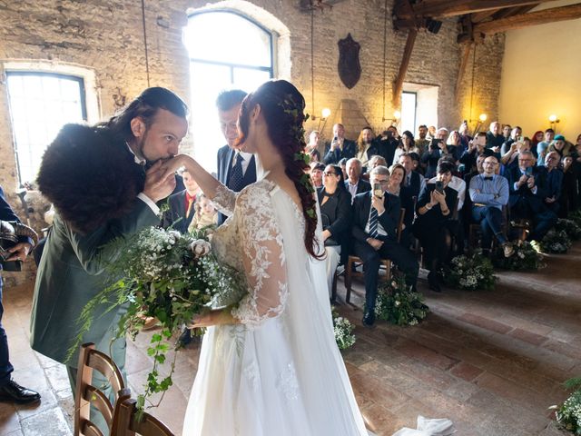 Il matrimonio di Lorenzo e Silvia a Peschiera Borromeo, Milano 19