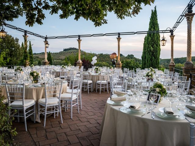 Il matrimonio di Alessandro e Francesca a Certaldo, Firenze 83