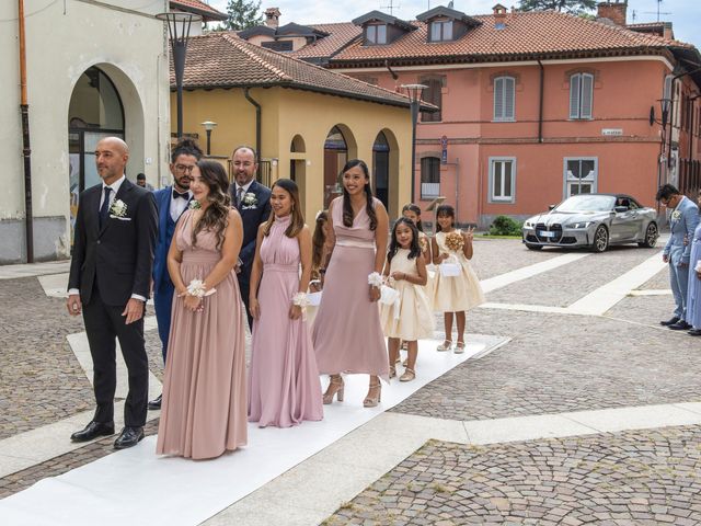 Il matrimonio di Dario e Chatlyn a Corbetta, Milano 18