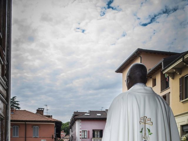 Il matrimonio di Dario e Chatlyn a Corbetta, Milano 20