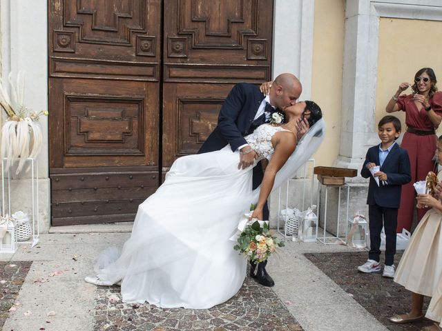 Il matrimonio di Dario e Chatlyn a Corbetta, Milano 28