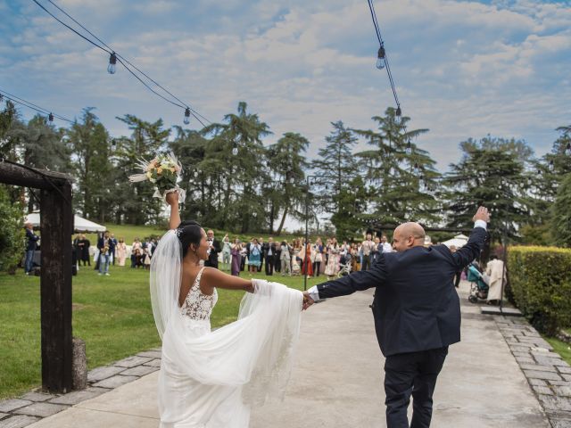 Il matrimonio di Dario e Chatlyn a Corbetta, Milano 33