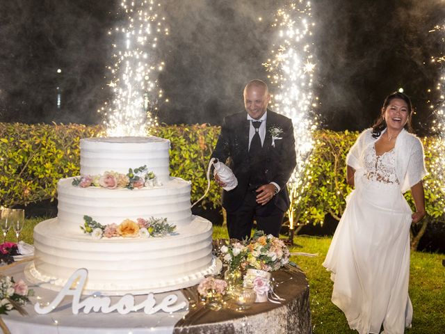 Il matrimonio di Dario e Chatlyn a Corbetta, Milano 47