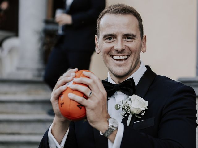 Il matrimonio di Lisa e Blake a Stresa, Verbania 131