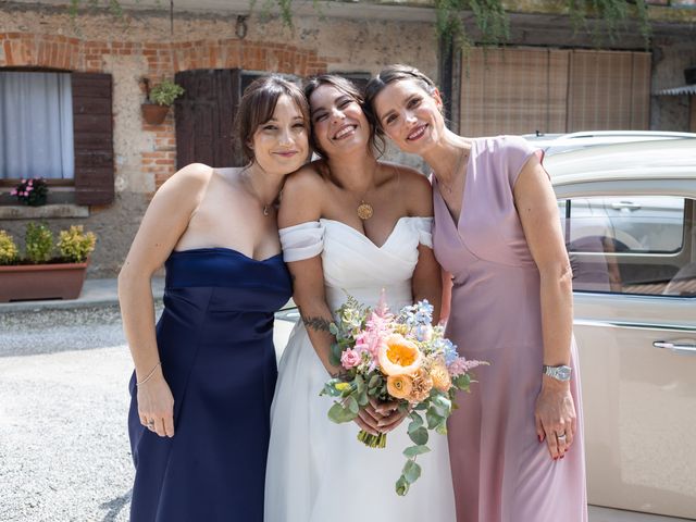 Il matrimonio di Mattia e Giada a Refrontolo, Treviso 33