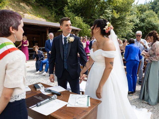 Il matrimonio di Mattia e Giada a Refrontolo, Treviso 37