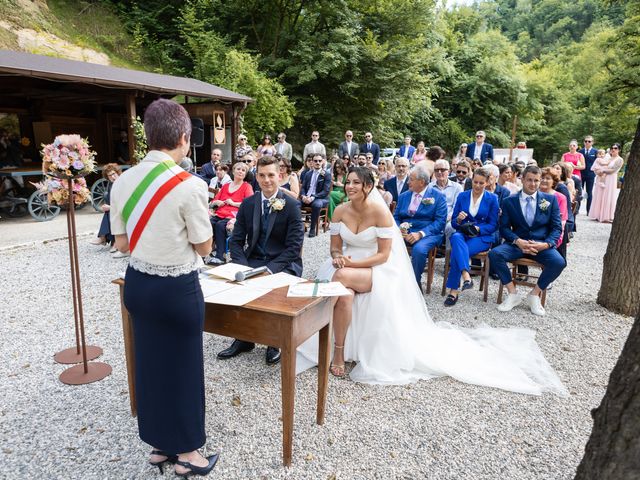 Il matrimonio di Mattia e Giada a Refrontolo, Treviso 43