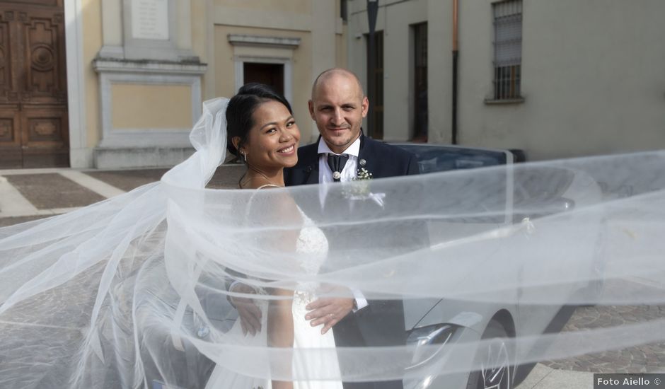 Il matrimonio di Dario e Chatlyn a Corbetta, Milano