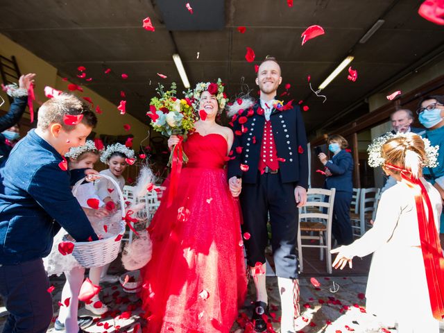 Il matrimonio di Anders e Cristina a Montevecchia, Lecco 33