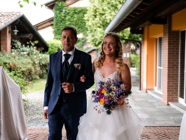 Il matrimonio di Filippo e Linda a Tornaco, Novara 36