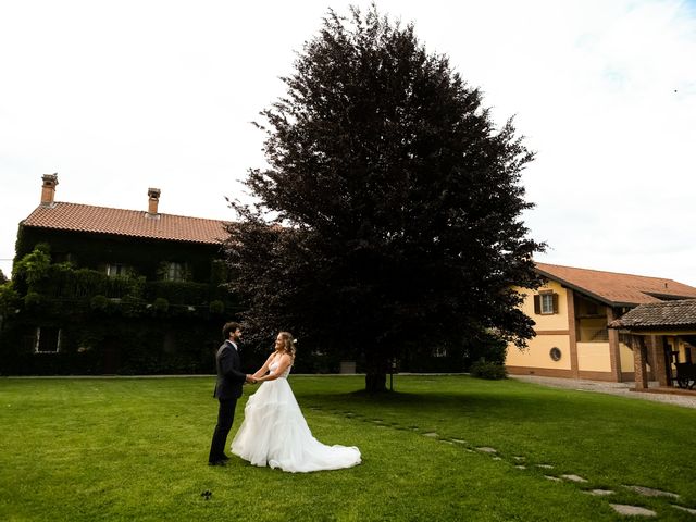 Il matrimonio di Filippo e Linda a Tornaco, Novara 73