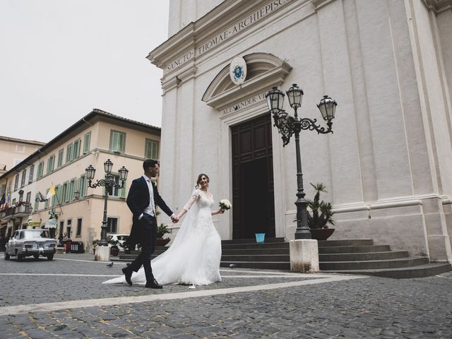 Il matrimonio di Valerio e Giada a Castel Gandolfo, Roma 73