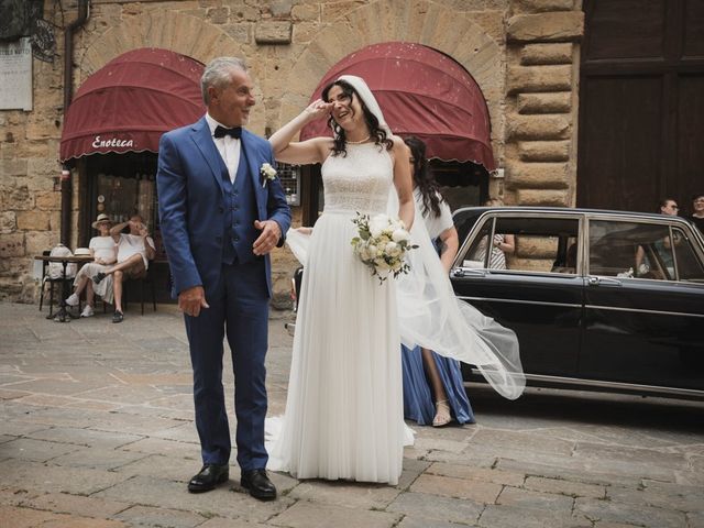 Il matrimonio di Filippo e Francesca a Volterra, Pisa 29