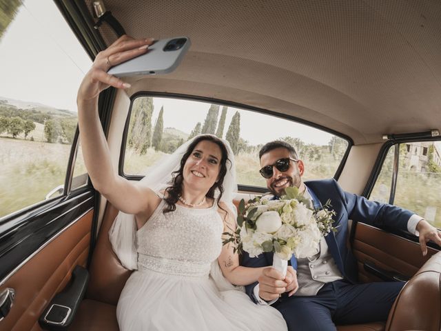 Il matrimonio di Filippo e Francesca a Volterra, Pisa 45