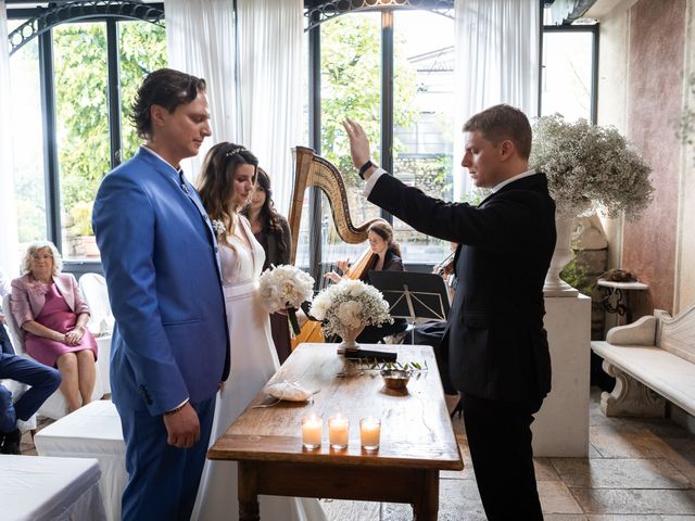 Il matrimonio di Siro e Elisa a Miane, Treviso 31