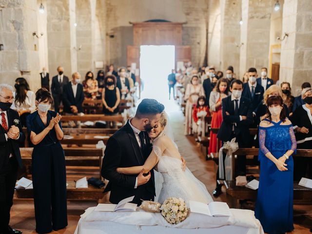 Il matrimonio di Lamberto e Silvia a San Miniato, Pisa 62