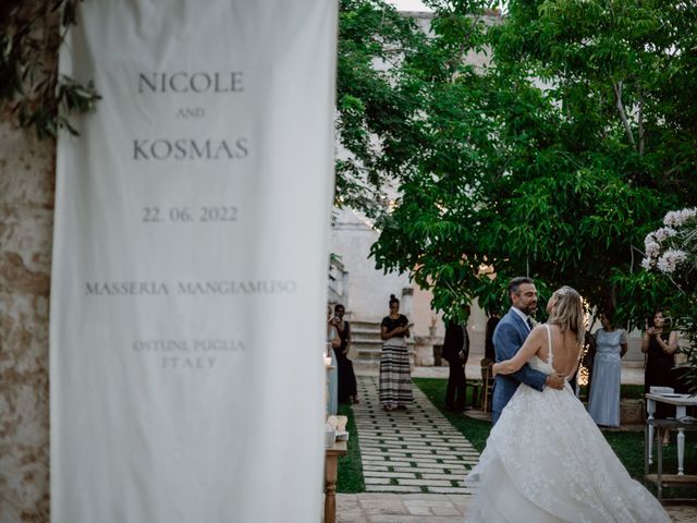Il matrimonio di Kosmas e Nicole a Ostuni, Brindisi 75