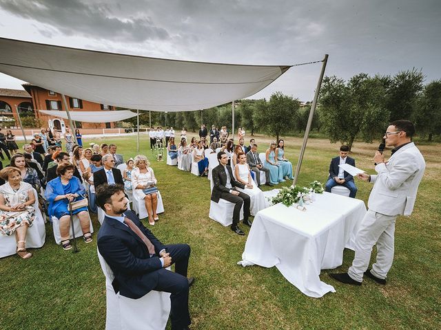 Il matrimonio di Francesco e Silvia a Polpenazze del Garda, Brescia 20