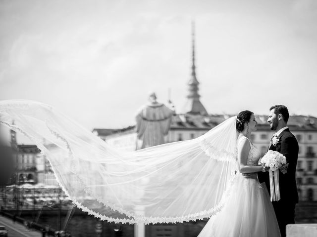 Il matrimonio di Vincenzo e Erika a Torino, Torino 34