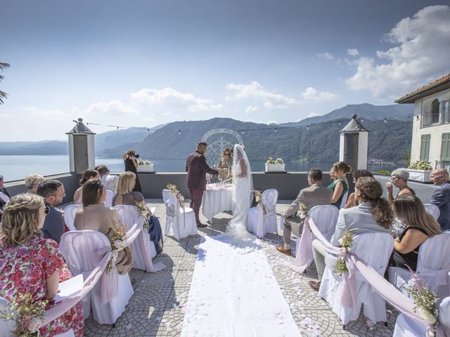 Il matrimonio di Jason e Justine a Pettenasco, Novara 12