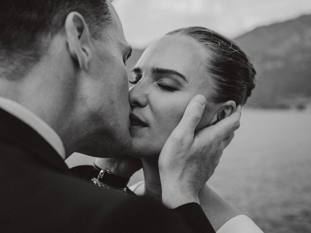 Il matrimonio di Decker e Laura a Oliveto Lario, Lecco 100