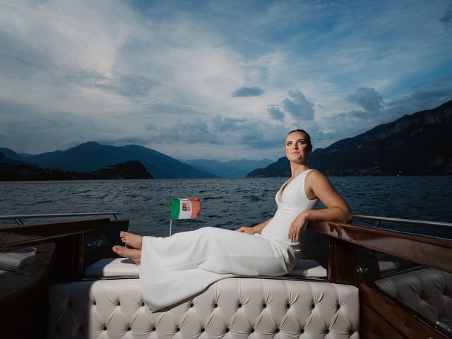 Il matrimonio di Decker e Laura a Oliveto Lario, Lecco 112
