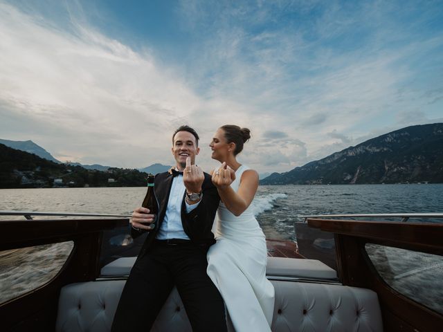 Il matrimonio di Decker e Laura a Oliveto Lario, Lecco 114
