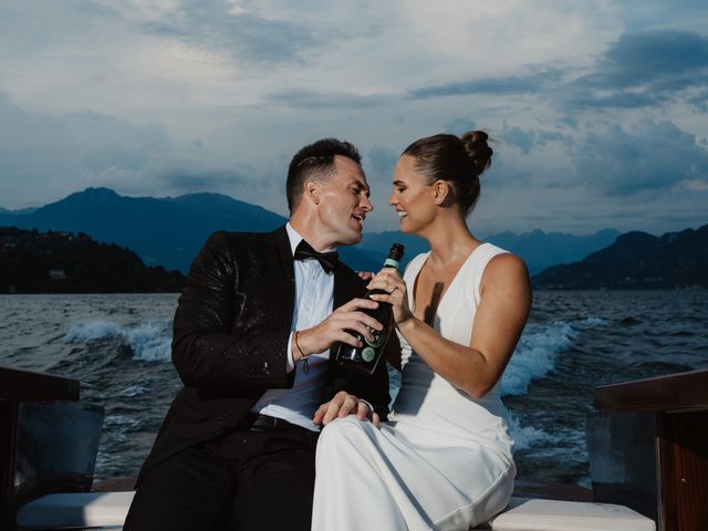 Il matrimonio di Decker e Laura a Oliveto Lario, Lecco 115