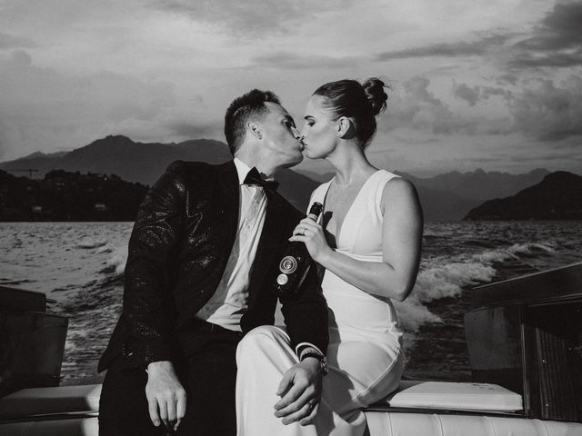 Il matrimonio di Decker e Laura a Oliveto Lario, Lecco 116