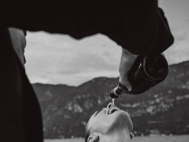Il matrimonio di Decker e Laura a Oliveto Lario, Lecco 118