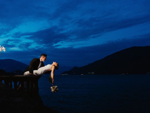 Il matrimonio di Decker e Laura a Oliveto Lario, Lecco 133