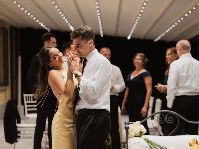 Il matrimonio di Decker e Laura a Oliveto Lario, Lecco 139