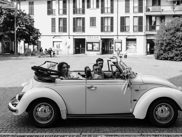 Il matrimonio di Eugenio e Veronica a Cernusco sul Naviglio, Milano 90