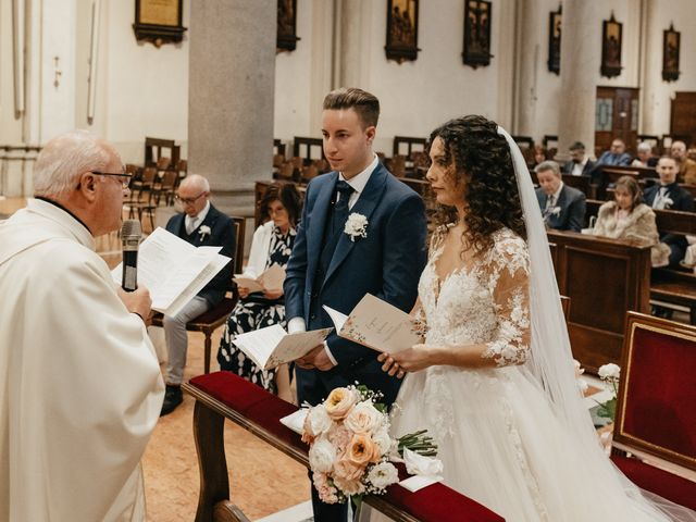 Il matrimonio di Eugenio e Veronica a Cernusco sul Naviglio, Milano 133