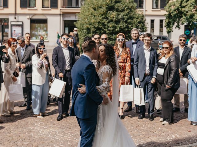 Il matrimonio di Eugenio e Veronica a Cernusco sul Naviglio, Milano 171