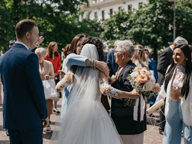 Il matrimonio di Eugenio e Veronica a Cernusco sul Naviglio, Milano 174